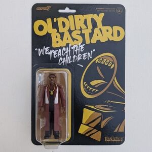 Super7 Ol' Dirty Bastard "We Teach The Children" ReAction action figure
